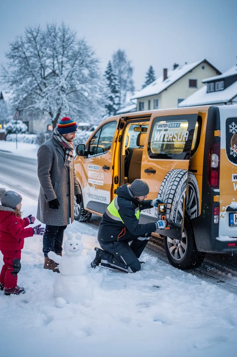 Notfallkit mit Decke, Warnschild und Erste-Hilfe-Material wird vorbereitet und erklärt.